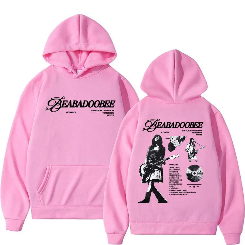 Beabadoobee The Space in Between Tour 2025 Album Hoodie Herren Damen Vintage Ästhetik Sweatshirt Locker Oversized Langarm Hoodie