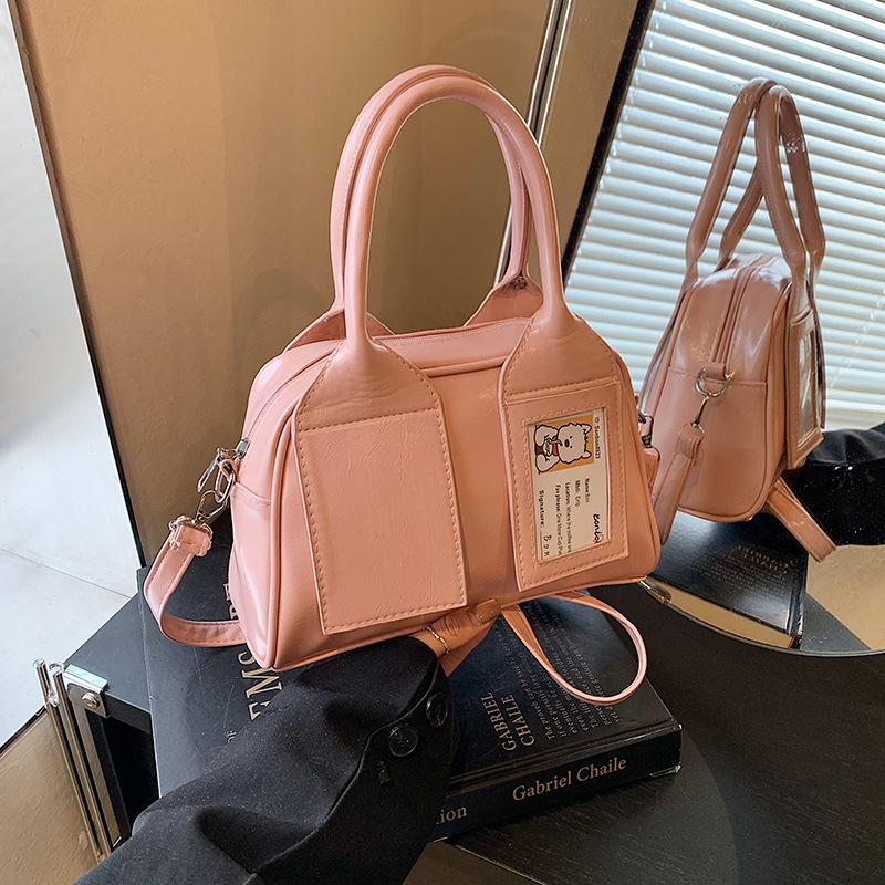 

Премиальная женская сумочка 2025 новая модная универсальная сумка-мессенджер супер горячая портативная сумка Boston маленькая квадратная сумка