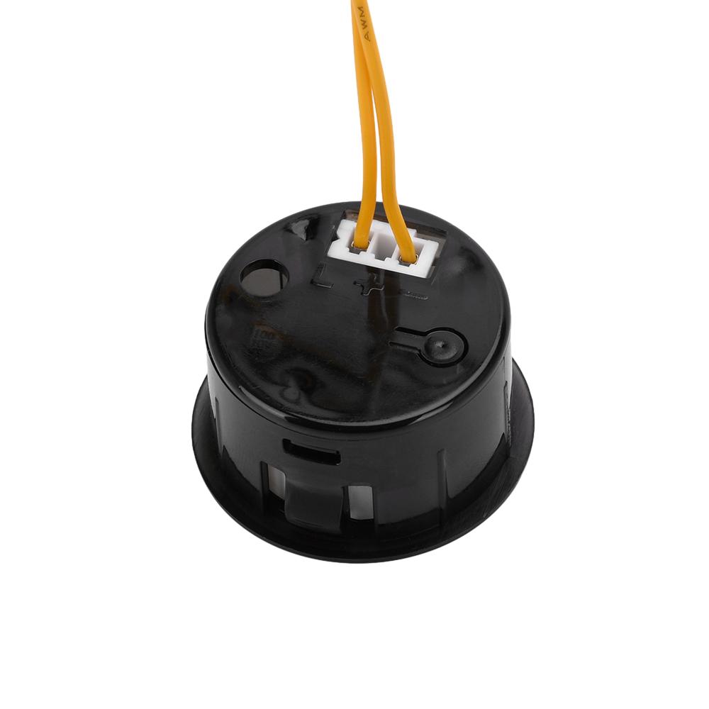 AC 50~265V  LED Digital Display Round Two-wire Voltmeter AC Digital  Voltage  Volt Detector Tester Monitor Pane