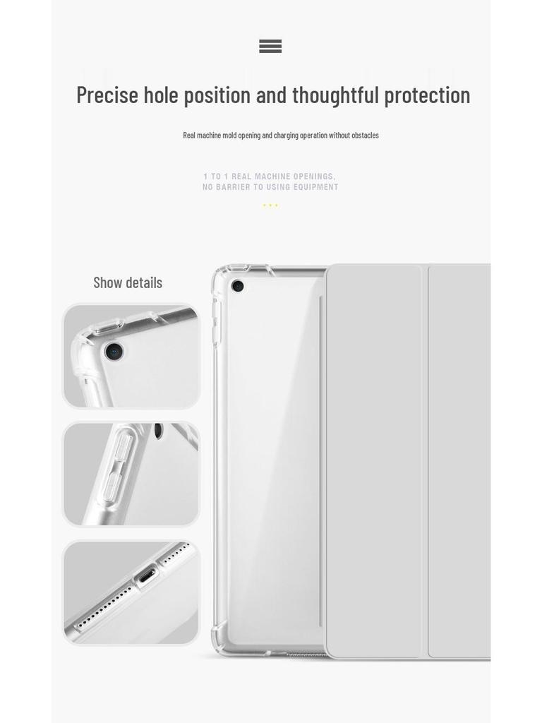 Funda para iPad de 10,2 pulgadas Air 4/5: Funda de cuero a prueba de caídas con ranura para bolígrafo para Pro 11 y Mini 6