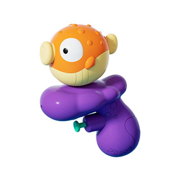 Cartoon Oktopus Hai Wasserspritzer für Kinder Mini Quetschspielzeug für Bad Pool Outdoor Spiel Sicherer Spaß Sommergeschenk für Kleinkinder Kinder
