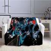 LOUSIDREAM Demon Slayer Blankets for Beds Home Travel Adult Flannel Blanket for Couch Bed Living Room Sofa Child Keep Warm