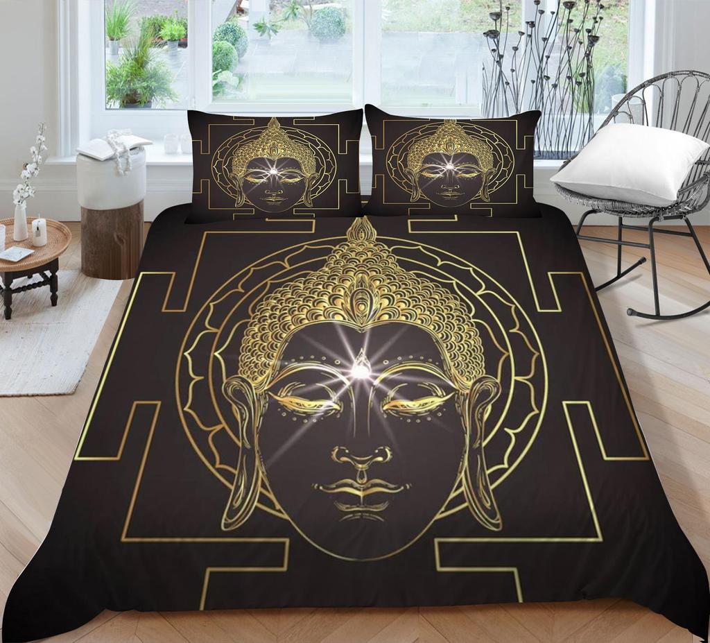 Bedding Set 3D Bohemian Home Bed Cover Homes Bedclothes Textiles Cool Children Boys Single Double King Size