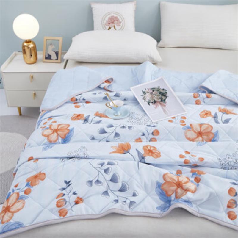 Breathable Cool-Feel Washable Summer Quilt