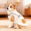 S-2XL Cat Vest Thick Warm Pet Jacket Cute Winter Puppy Clothes  for Small Medium Pet