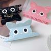 1pc Summer new cute cat scratch clip cartoon fresh hair clip, back of the head dished hair shark clip hair accessory
