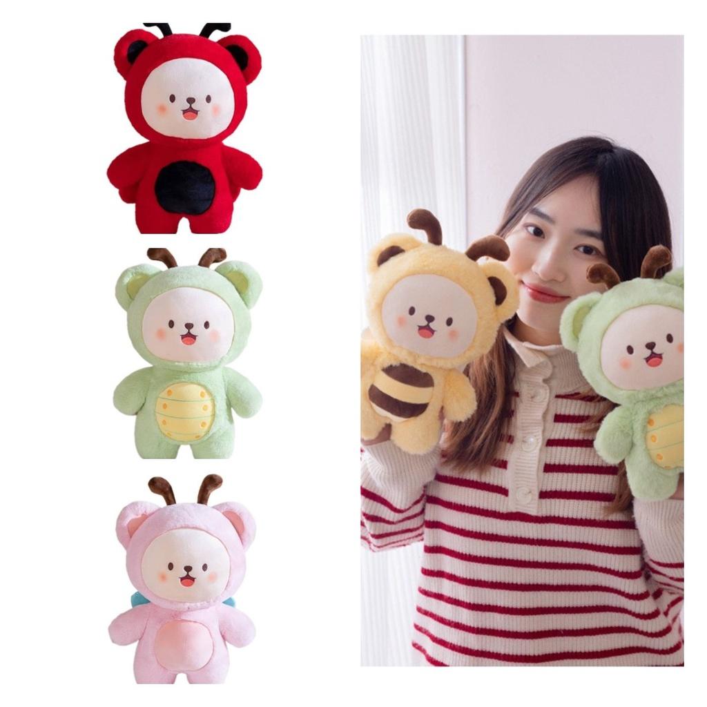 Cute Bee Butterfly And Ladybug Plush Toys For Kids And Adults