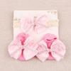 Infant Lace Headband Pairs  with Not  Slip Socks Fashionable Baby Lace Headband Socks Perfect for Photoshoots & Parties