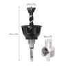 Dog Hole Drill Bit Kit Dog Hole Chamfer Tool Set 19mm Drill Bit Vertical Drilling Locator Bench Dog Hole Chamfer Reamer Tool