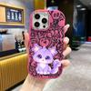 Phone Case: 2D Flat Design Suitable for iPhone 18 17 16 15 14 13 Pro Cases, Couple Style, Little Star-ear Kitty, Christmas and Halloween Gifts