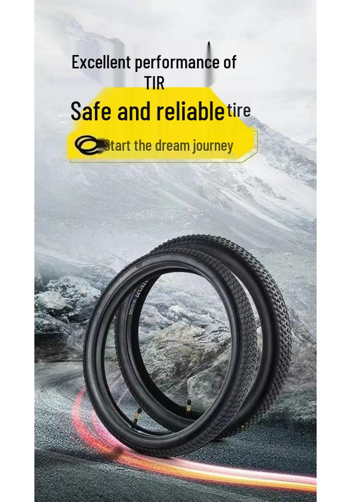 Mountain Bike & Stroller Tires 12-26 Inch, 1.75-2.125