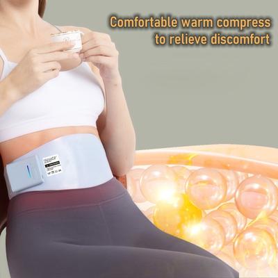 Weight Loss Waist Support Vibration Heating Massager Body Slimming Shaping Belt Smart EMS Abdominal Fitness Equipment