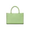 Tory Burch Ella Magnetic Snap Adjustable Detachable Shoulder Strap Leather Tote Shopping Bag Crossbody Handbag Mini Women Tote Green 145613-300