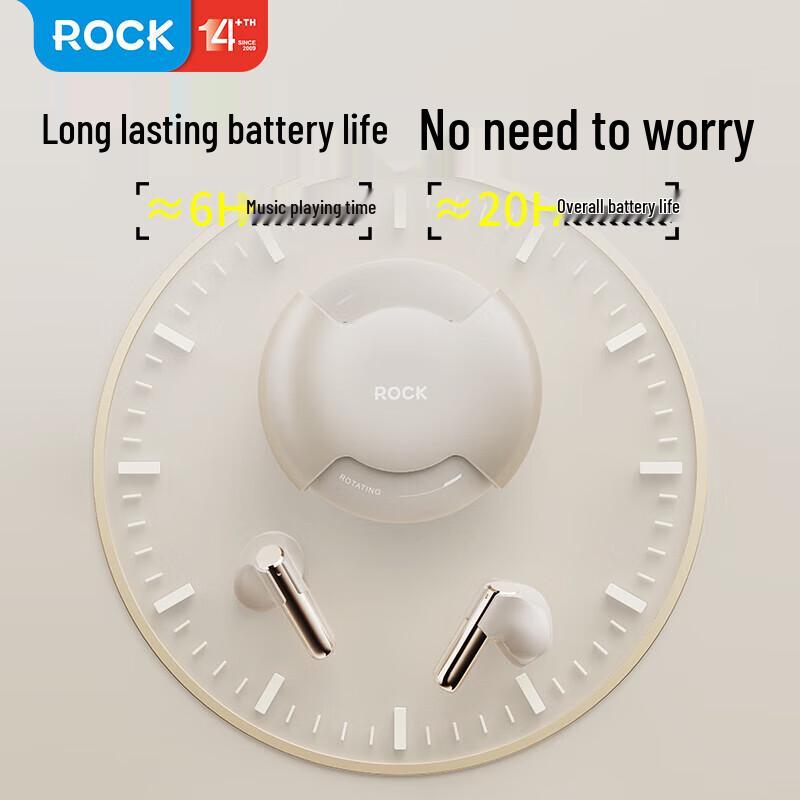 ROCK 5.3 Low Latency TWS Semi-in-ear Bluetooth Earbuds