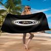 Spezia Fc Crest Design Beach Towel Microfiber Beach Towel, Lightweight and Quick-Dry, for Summer Travel, Swimming Pool Fan Birthday Gift