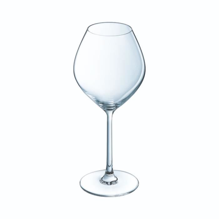 Verres à vin - chef&amp;sommelier - cheer up - 55 cl - transparent - lot de 6