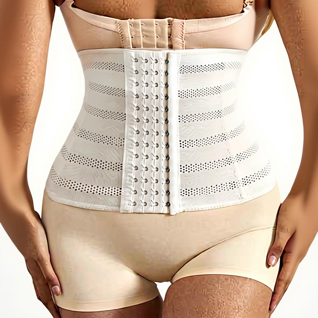 Ladies Slimming Body Shaper Adjustable Waist Trimmer Seamless Anti-Slip Waist Belt for Workout Daily Wear Plus Size Available