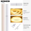 BMW 220V Dimmable COB LED Neon Strip Light Dimmer Switch Plug Kit Waterproof 288 LED Flex Tube Lamp Hight Bright Warm/Natural White