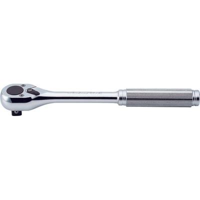 Yamashita Kogyo Kenkyusho Ratchet Handle Overall Length 250mm 4753N Ko-ken 1/2" (12.7mm) SQ. (Knurled Grip)