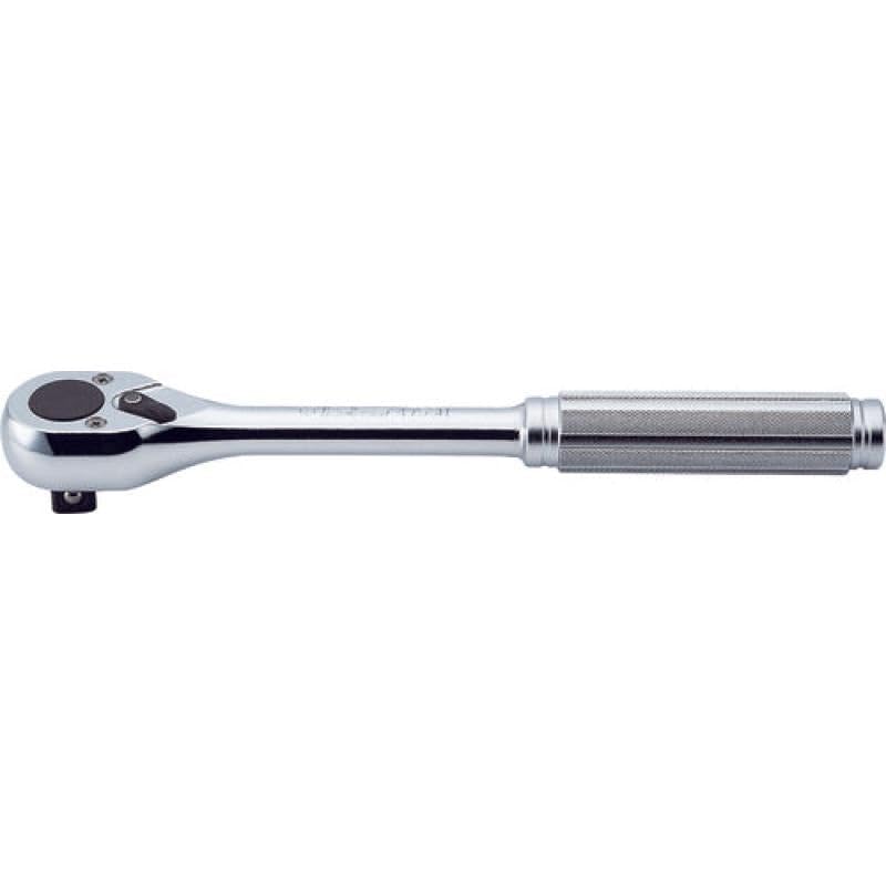 Yamashita Industrial Research Institute Koken Square Ratchet Handle Overall Length 4753N 1/2" (12.7mm) (Knurled Grip), 250mm,
