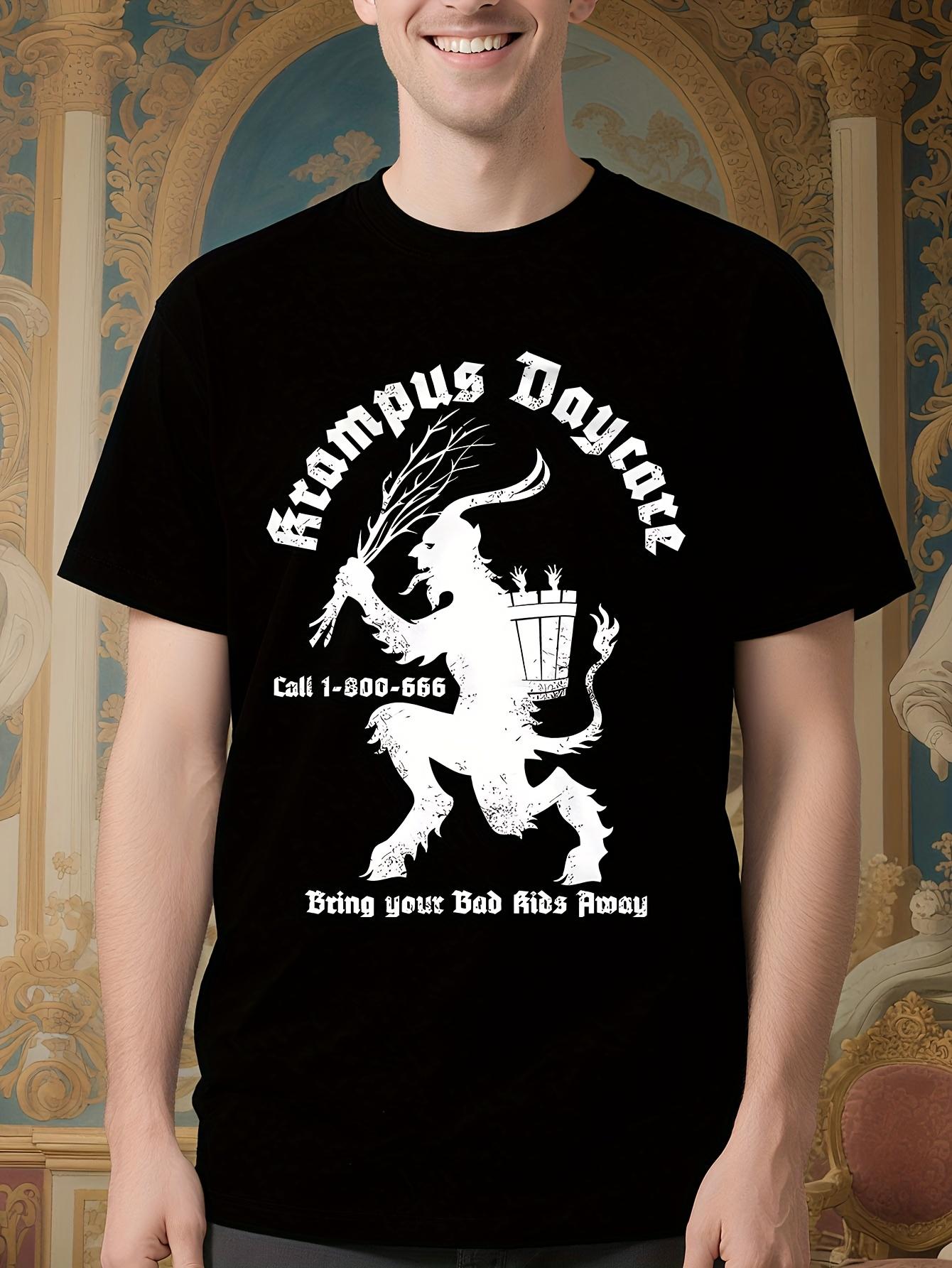Krampus Christmas Tshirt - Funny Bring Your Dad Shots Now... XXXXL