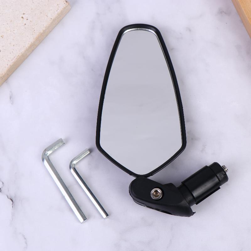 1/2Pcs  Rearview Handlebar Mirrors Rotatable For Mountain Road Bike Motorcycle Bendable Hose Adjustable Rearview Mirror