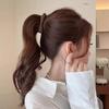 2025 High-End Morandi Bow Banana Hair Clip for Women - Elegant Ponytail Accessory