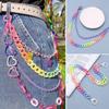 Big Ring Waist Chain Punk Rock Waist Key Chain Fashion Jewelry Accessories  for Men Women
