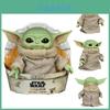 Boneco de Pelúcia Yoda Bebê Grogu Mandaloriano de Star Wars de 11 polegadas Perfeito para Colecionadores e Decoração