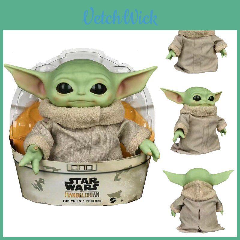 11in Star Wars Mandalorian Yoda Baby Grogu Plush Doll Perfect For Collectors And Decor