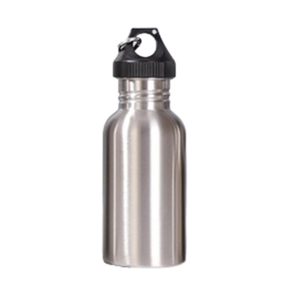 Single Walled Water Bottle with Handle Large Capacity Outdoor Travel Cup  Cycling