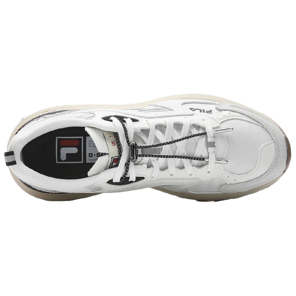 FILA Milano Retro 70 X Comfortable Slip Resistant Durable Lifestyle Shoes Women sneaker White Gray F12W621119FSN