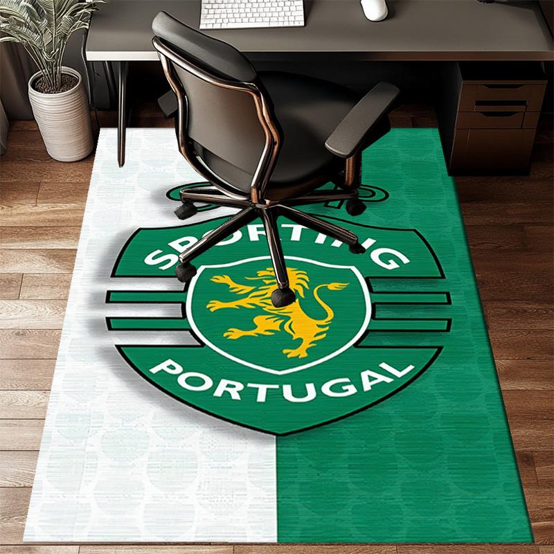 Sporting Cp Crest Emblem Rug Office Floor Mat - Machine Washable for Bedroom, bedroom, livingroom, Room Decor Fan Gifts Christmas
