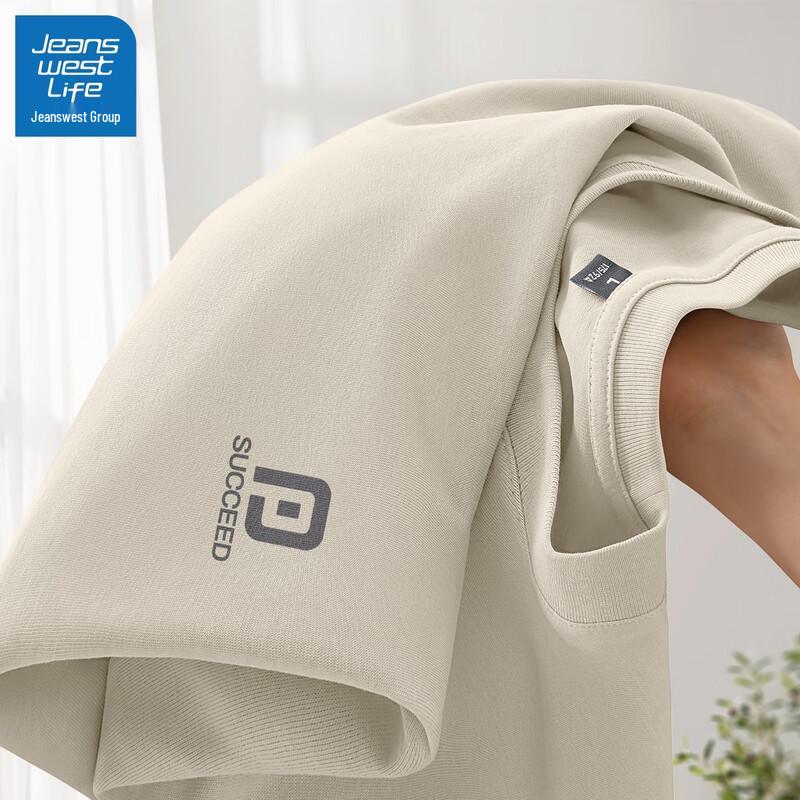 JEANSWEST LIFE Men s Loose Fit Pure Cotton Long Sleeve T-Shirt 2XL