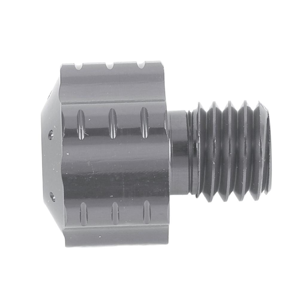 2 Pcs Motorcycle Rear View Mirror Hole Plug 10mm Reverse Thread Aluminium Alloy Mirror Hole Screws