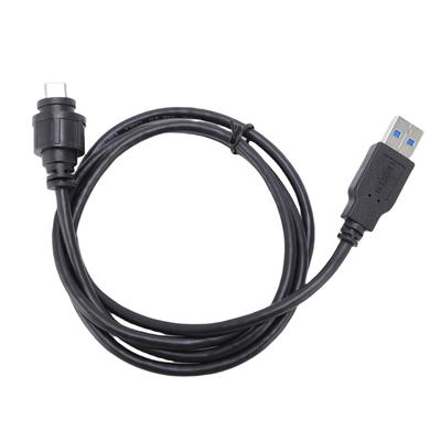 Gösterge Paneli Kablosu 3.3ft USB C - USB 3.0 Dişli Gömme Montaj Yağmur Geçirmez Uzatma Kablosu için