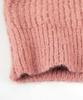 Titibait Boat Neck Loose Knit ACXP3830 Small Black Women's