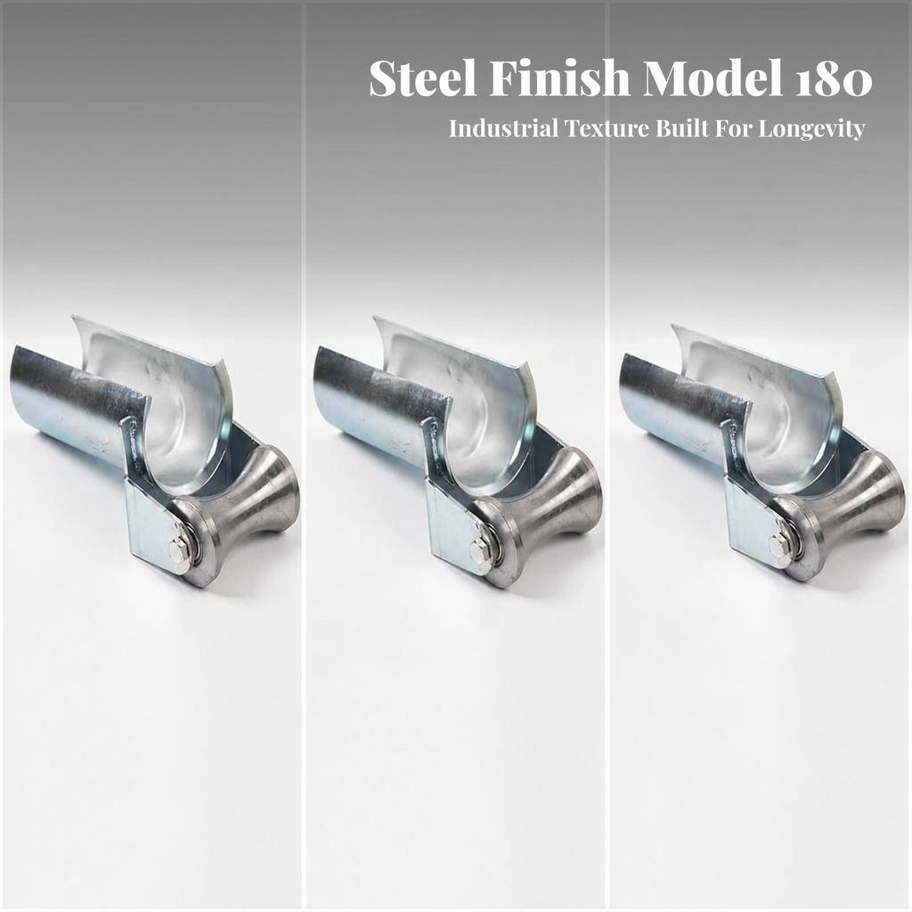 Heavy-Duty Cable Guide Roller Steel with Bracket Tough Tool