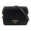 Horseferry Black Leather Crossbody Bag For Women Daily Business Travel Use