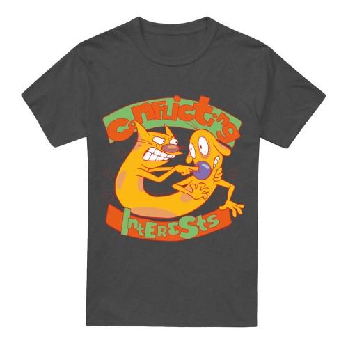CatDog Unisex Adult Conflicting Interests T-Shirt