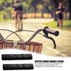Bremshebelabdeckung, Fahrrad Flach Anti-Rutsch Bremsgriff Mountainbike Bremsgriff Schutzhülle Silikon