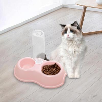 Bowl Set for Pets with Water Dispenser And Food Station Cats Dogs