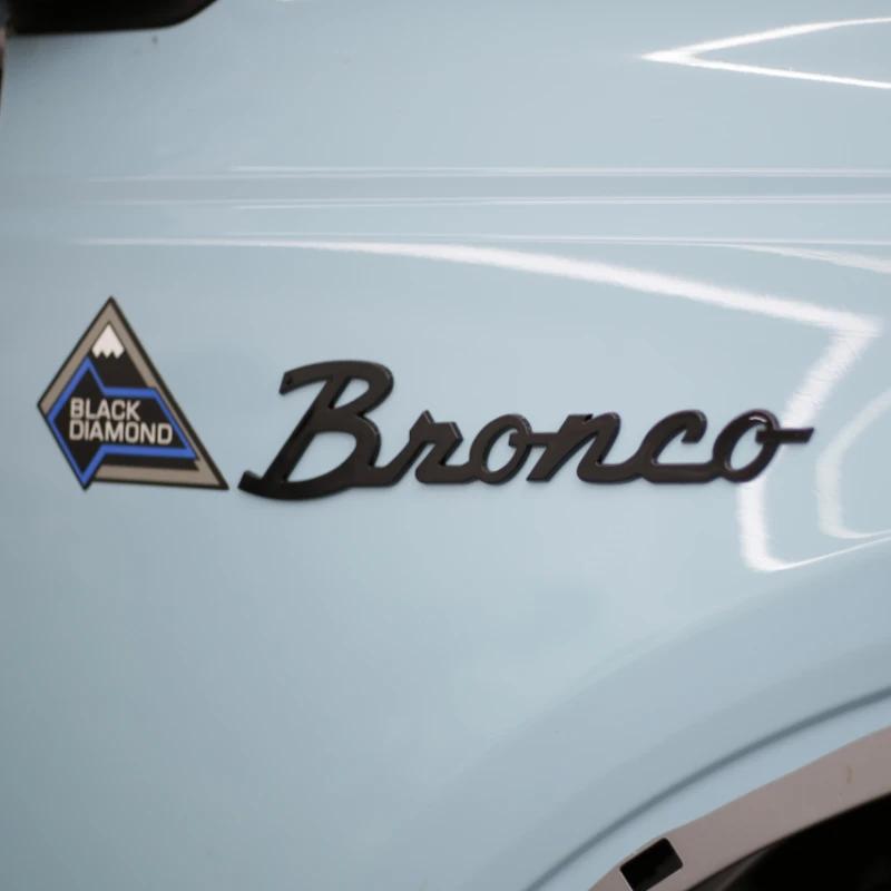 

3D Наклейки Эмблемы Наклейка на Крыло Наклейка на Хвост Буквы Значок Авто Стиль для Ford Bronco Sport 2025-2025 Украшение Автоаксессуары