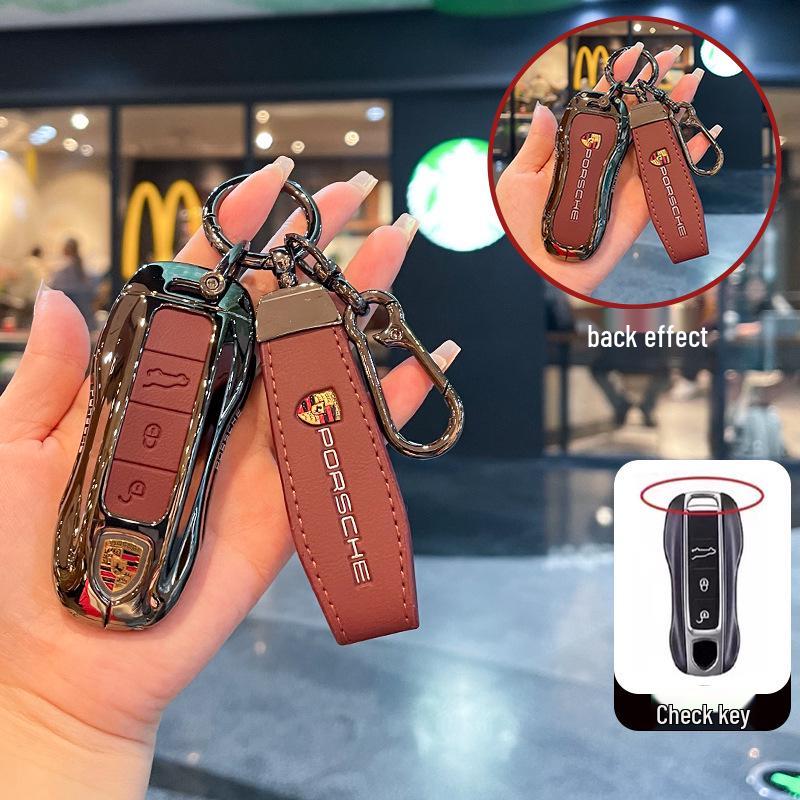 Vlastní kryt klíče pro dálkové ovladače Porsche Panamera, Macan, Cayenne, Taycan a 718