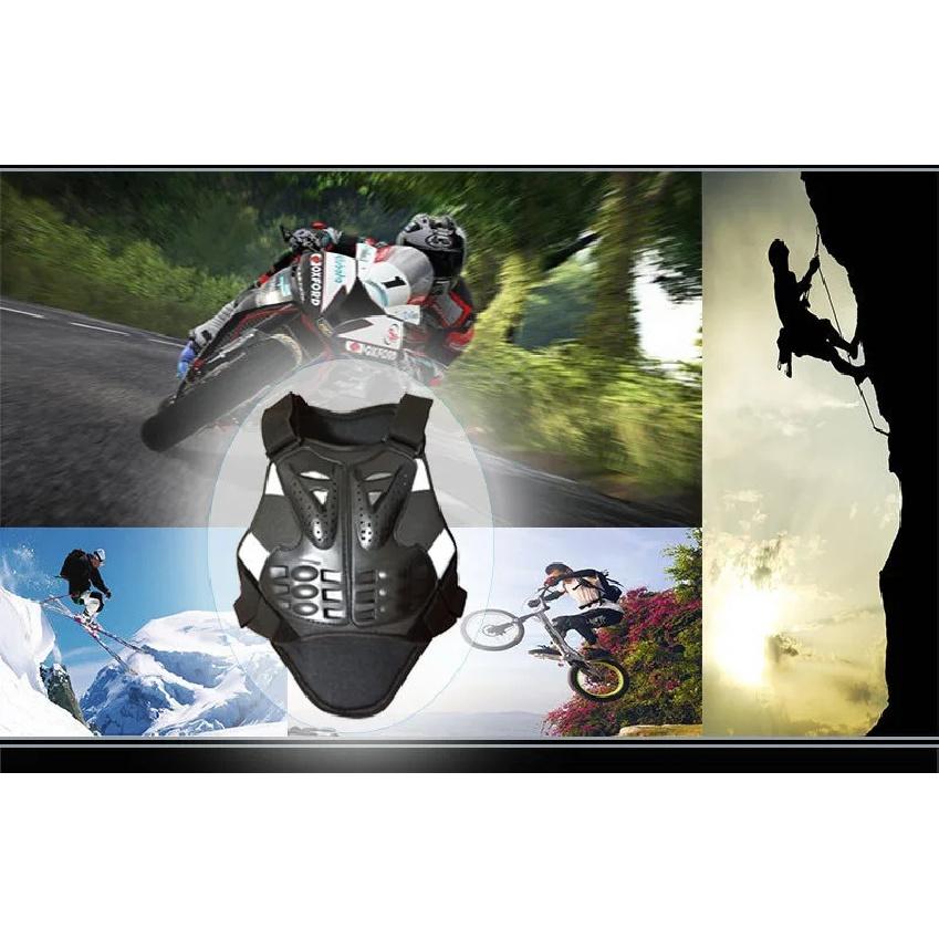 New Body Back Protector Motorbike ATV Motocross Vest Armor Safty Clothing Skateboard Snowboard Roller Skating Protection