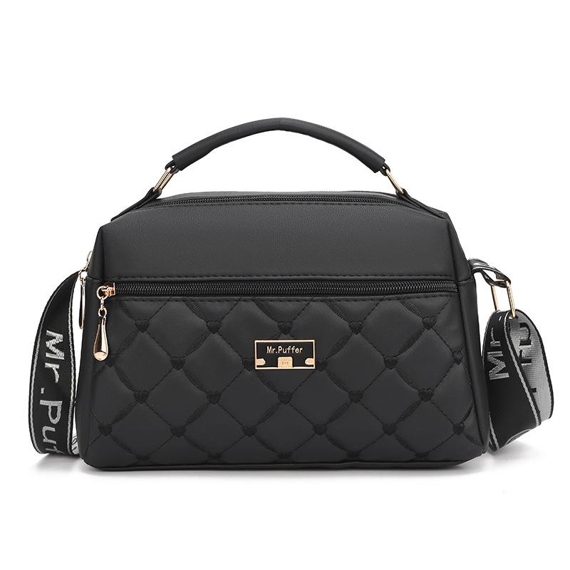 Bag Women's Trend New Rhombus Shoulder Bag Versatile Handbag Women's Oblique Span Bag