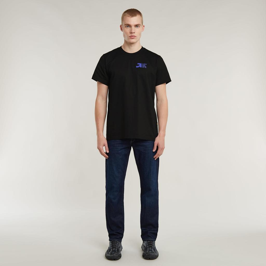 G-Star RAW Jeans Men Denim Pants Straight Fit Blue 3301 Straight 51002-E044-C602 W32/L32
