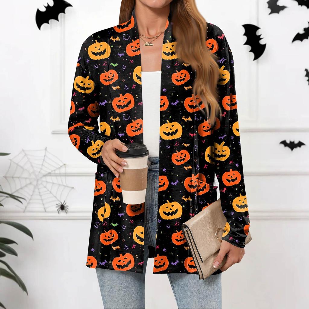 Women's Lightweight Cardigan Sweaters Open Front Long Sleeve Casual Loose Thin Cardigans With Pockets