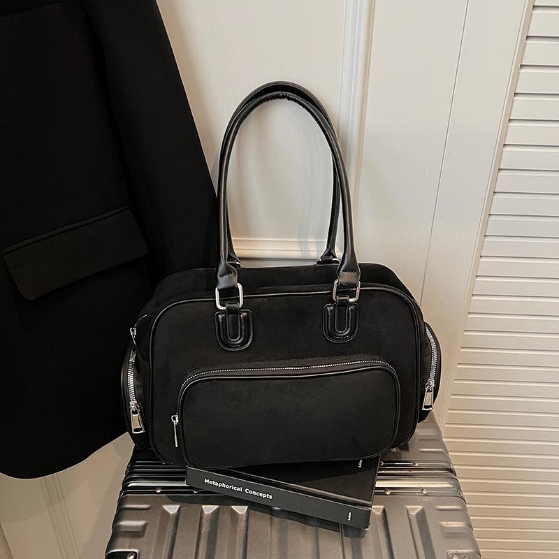 Bag fashion retro high sense 2025 new simple niche design messenger bag bag women's hand bag handbag