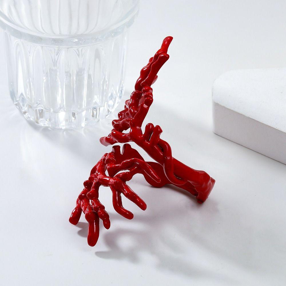 Spring Bracelet Irregular Coral Jewelry Fashion Ring